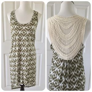 Michael Stars Crochet Back Dress New Without Tags